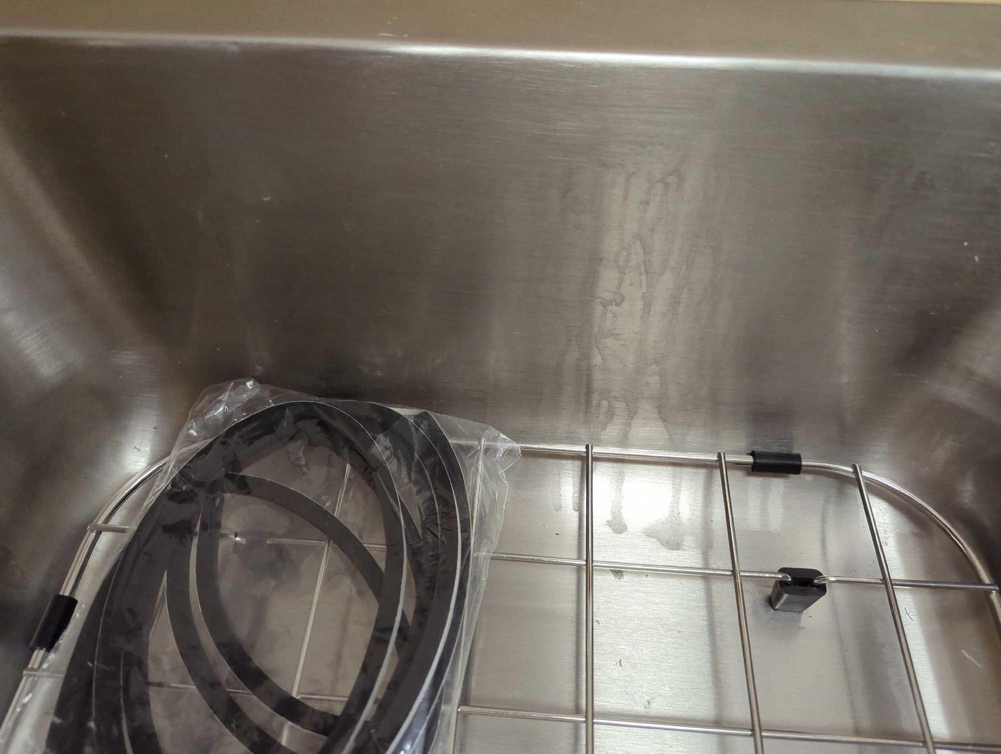 Glacier Bay Bratten 25 in. Drop-In Single Bowl 18 Gauge Stainless Steel Kitchen Sink with Pull-Down