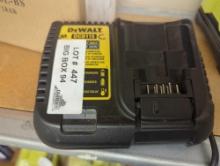 DEWALT 12V to 20V Lithium-Ion Battery Charger, Retail Price $89, Appears to be Used, What You See in