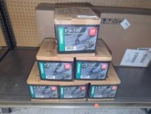 Lot of 6 Boxes of Hutting Grip 3 in. x 0.120 in. 28 Degree Wire Outdoor Galvanized Ring Shank