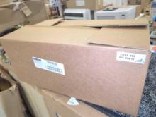 Box Lot of 12 Berger 3 in. x 12 in. White Aluminum Eave Boxes, Retail Price $12/Each, Appears to be