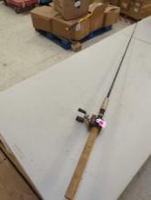 Okuma 7' Aquios fishing rod. Line 4-12 lb Lure 1/8-3/8 oz As is shown in photos. Appears to be used.