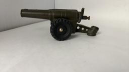 CAST IRON HUBLEY BIKE AND REPLICA CANNONS