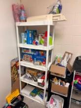 Shelf and Break Room Supplies, Napkins, Knives, Disposable Silverware, Cups and More