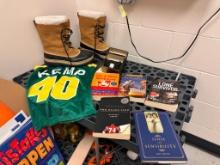 Snow Boots, Books, Shawn Kemp Kids Jersey, Watch