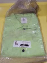 New Steiner 30in Lime Green Weldlite Welding Jacket Size 2XL