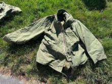 Army Issue Field Jacket, Size Large, Insulated