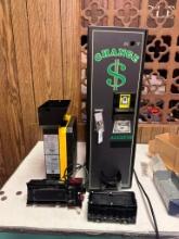 American Changer Model AC1001C Front Load Bill to Coin Changer, Single Hopper Single Validator
