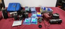 Large Group of Camera & Lenses