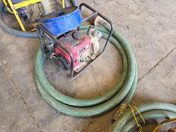 PREDATOR 2IN. WATER PUMP W/ SUCTION, DISCHARGE HOSE SUPPORT EQUIPMENT