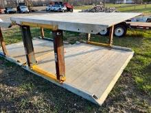 GME 2AEX810 8FT. X 10FT. X 3IN. ALUMINUM TRENCH BOX SN:M18051205 adjustable spreaders.
