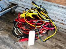 APPROX (4) SETS OF JUMPER CABLES SUPPORT EQUIPMENT