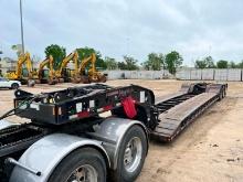 2013 FONTAINE MAGNITUDE 55H DETACHABLE GOOSENECK TRAILER VN:13NE5330OD3560542 equipped with 55 ton