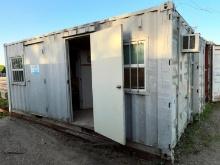 20FT. OFFICE CONTAINER 2 offices, AC, 2 entry doors