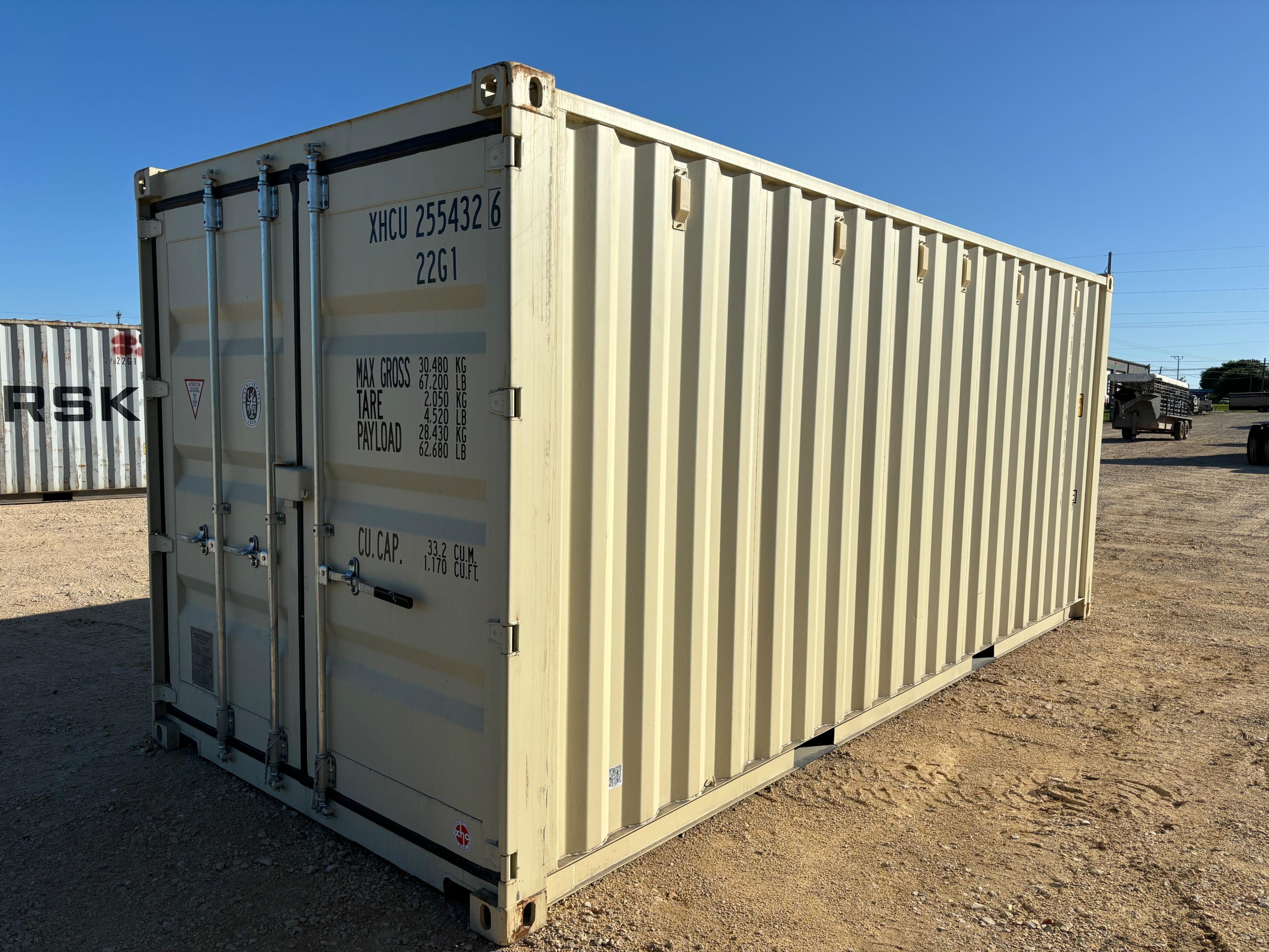 One Trip/New  20' Shipping Container