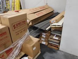 LOT: Assorted Gutter & Sofit Material