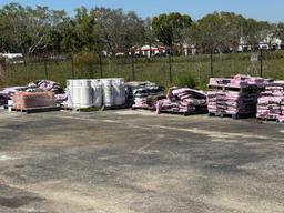 LOT: Large Quantity of Assorted Sized Roofing Insulation