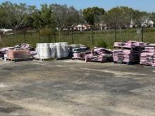 LOT: Large Quantity of Assorted Sized Roofing Insulation