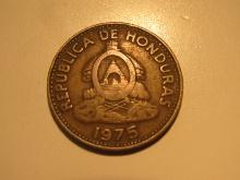 Foreign Coins: 1975 Honduras 5 Centavos