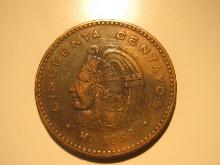 Foreign Coins: 1959 Mexico 50  Centavos big coin