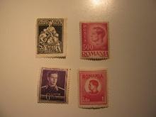 4 Romania Unused  Stamp(s)