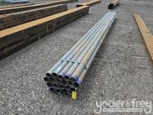 3", 1/4 Galvanized Pipe (20 of) Assorted Lengths