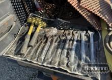 14 PIECE WRENCH SET & (2) EASTWING MINI SLEDGE HAMMERS