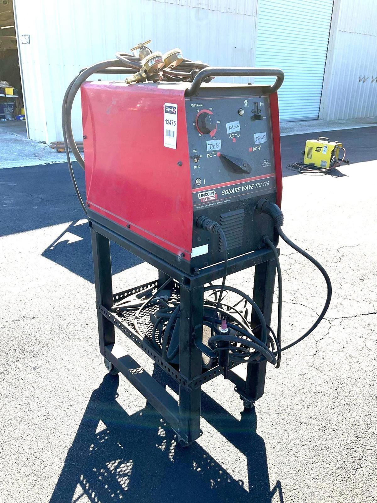 LINCOLN ELECTRIC SQUARE WAVE TIG 175 WELDER