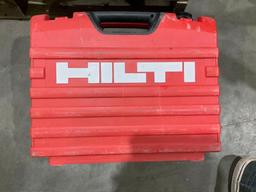 PALLET OF ( 5 ) HILTI HDM 500 MANUAL ADHESIVE DISPENSERS, ( 2 ) HILTI 500-A22 BATTERY POWERED