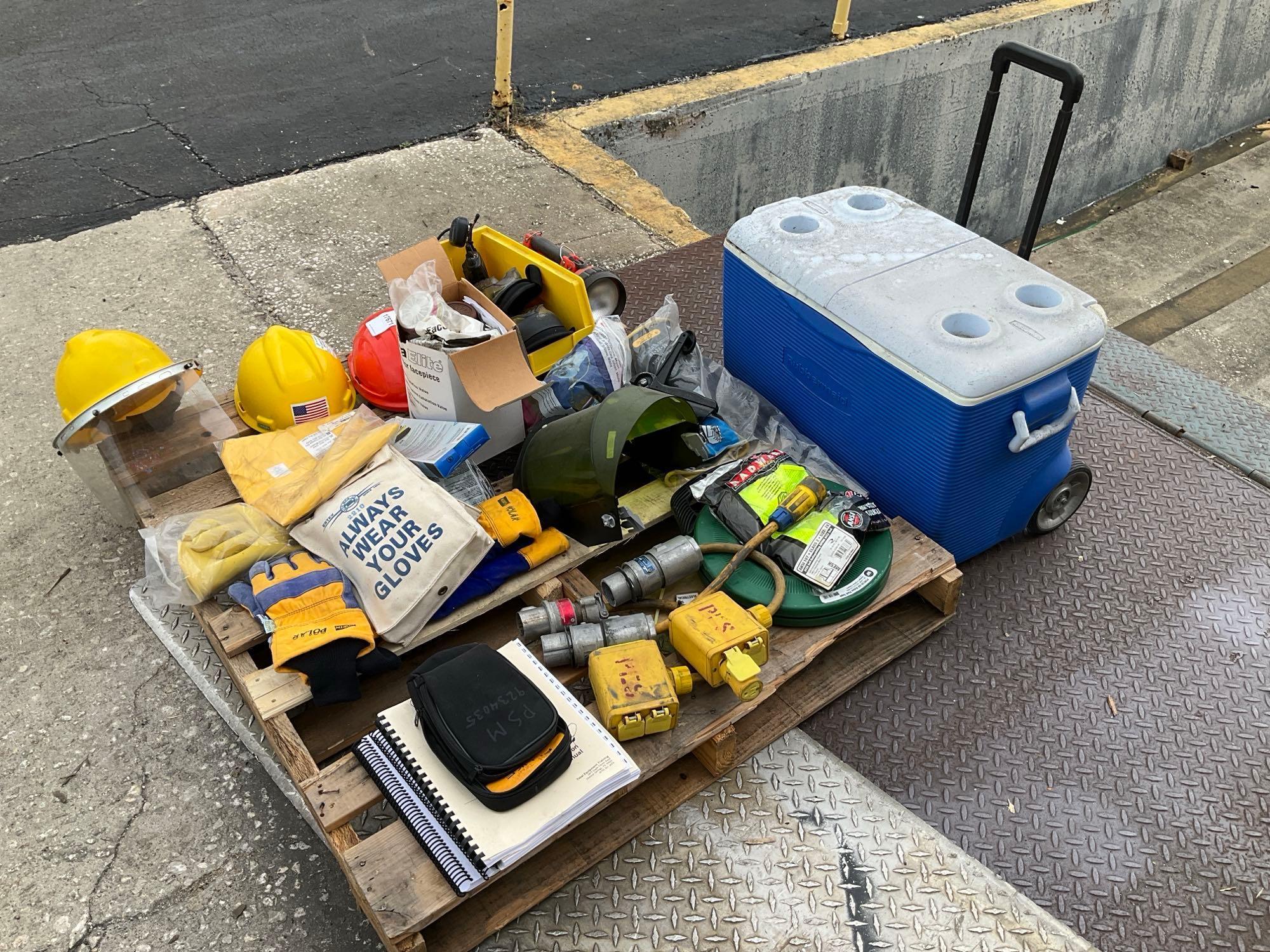 PALLET OF ASSORTED SUPPLIES/TOOLS/ETC.