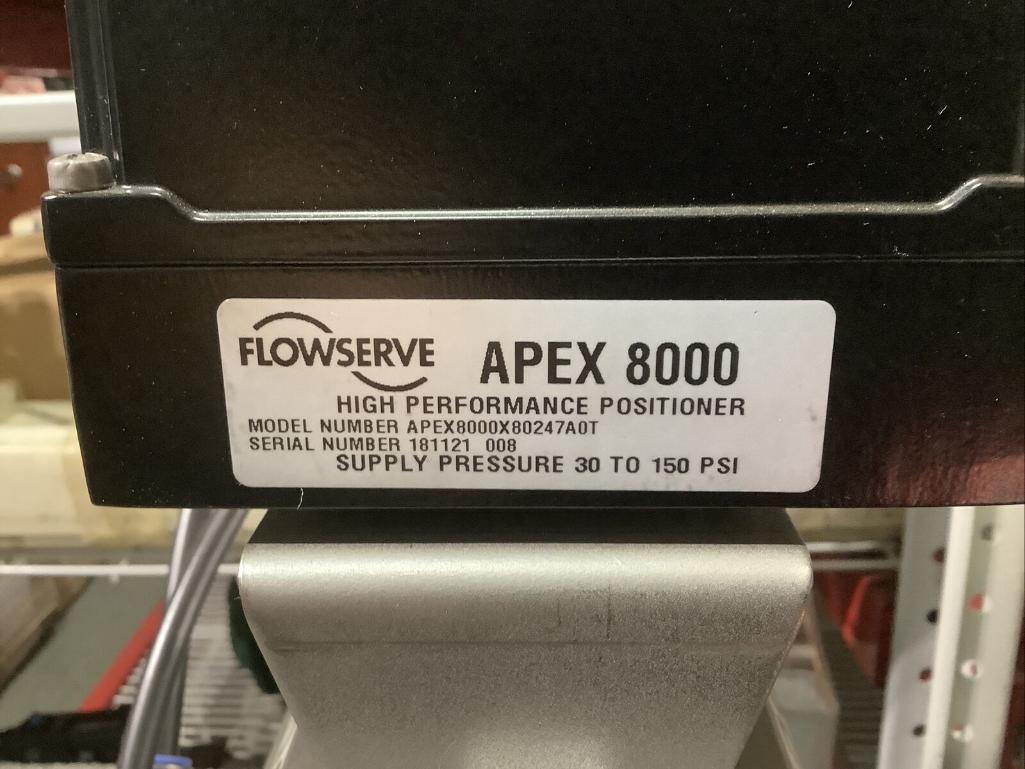 FLOWSERVE B115S10 ACTUATOR APEX 8000 POSITIONER 1" CL150