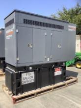 GENERAC 10 KW DIESEL GENERATOR MODEL SD010, BACK-UP UNIT/NEVER BEEN USED, APPROX 60HZ, PHASE 1,