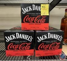 (3) Jack Daniels single serve with Coke (times the money)
