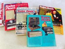 Group of Radio Shack Catalogs (1970s)
