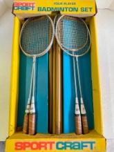 Vintage Sport Craft Badminton Set