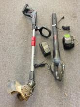 Craftsman Battery Powered Weed Wacker and Blower