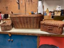 Group of Three Baskets