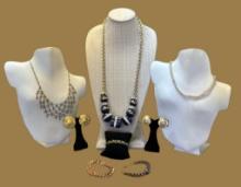 Assorted Fashion Jewelry, Including (2) Solid