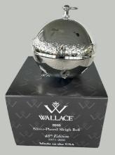 Wallace 2018 Silver Plated Sleigh Bell
