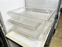 Cambro Full Size 2” Deep Polycarbonate Food Storage Container NO LID