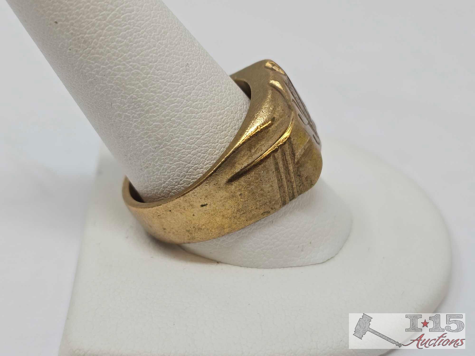 Costume Gold Toned Ring