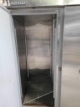 S/S Comm. Hobart 3-Door Refrigerator