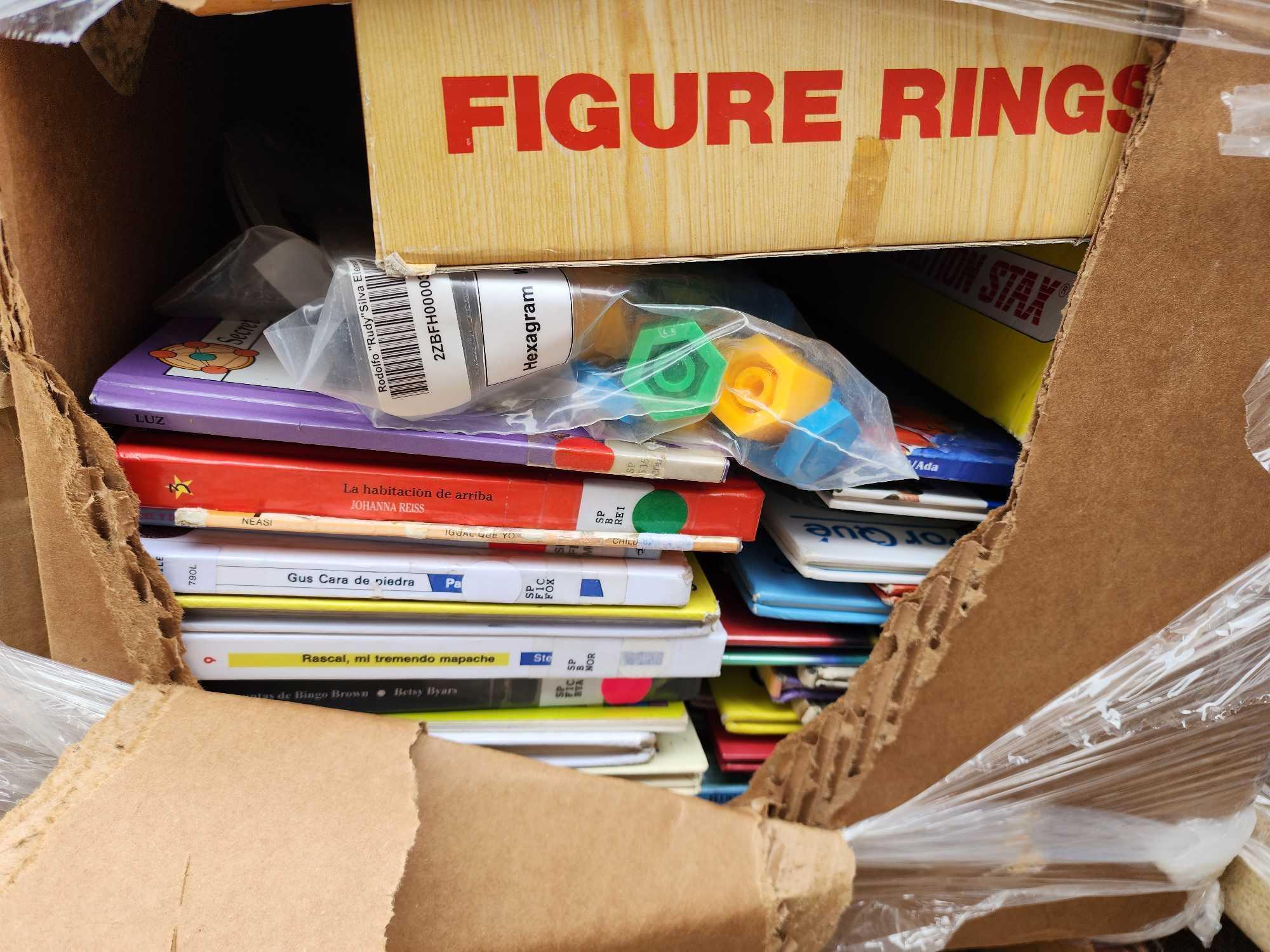 (4) Boxes of Leveled Literacy Intervention for Grade 3, Student Books, Children Toys
