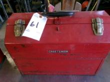 CRAFTSMAN TOOL BOX WITH TOOLS
