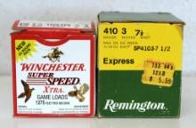 Full Box Winchester Super Speed Xtra....410 Ga. 2 1/2" 6 Shot and Full Box Remington .410 Ga. 3" 7 1