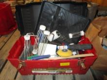 Paint Supplies in Toolbox