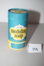 Vintage Avon Modeling Soap, Did Not Take Soap Out Of Container, 4 1/2" x 2 1/4" Round