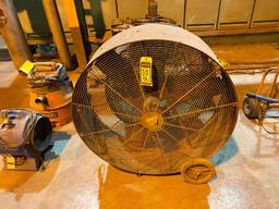 Shop Fan, 40" & 36" (Located on second floor of the plant)