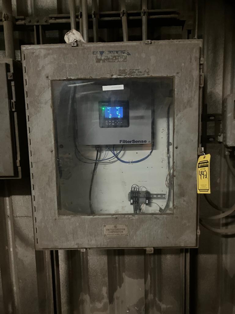 Auburn FilterSense Dust Monitoring System, (3) FilterSense Monitors on 1st Floor w/ (21) Filter