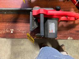 Craftsman 16" Electric Chainsaw, Jet 8" Double End Grinder, (2) Wire Tapes, & (2) Clip Ring Removers