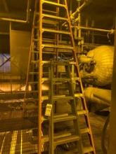 (2) Werner Step Ladders, 12' & 6' (Located on second floor of the plant)